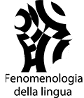 logo di fenomenologia della lingua